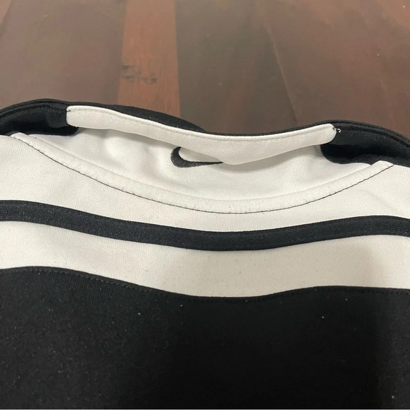 Vintage 90s Nike Track Jacket Women’s Size XL (16-18) Black And White Full Zip - Picture 11 of 14